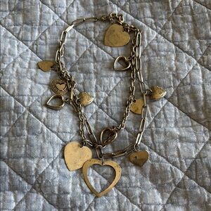 Silver Heart Charm Necklace